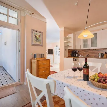 아파트 Strandvillen - Mit Meerblick, 2 Schlafzimmern Und Balkon Sv-012 *